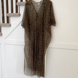 NWT Vintage Linda Lundsrom Beach Cover Up Size M  L